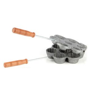 Alüminyum Döküm Granit Kaplama 7 Gözlü Tartolet Pasta Kek Kalıbı