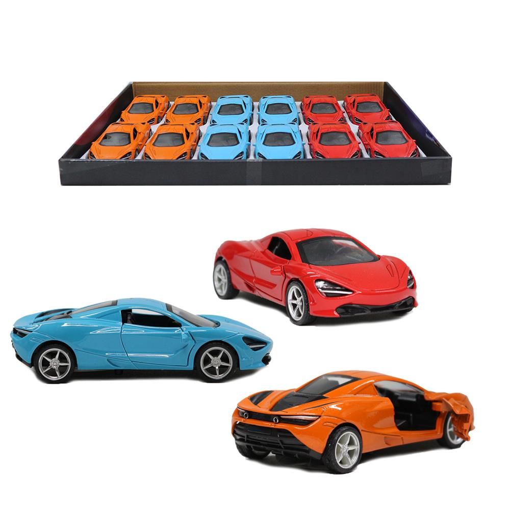 Metal Çek Bırak Kapıları Açılan Araba 12 Cm