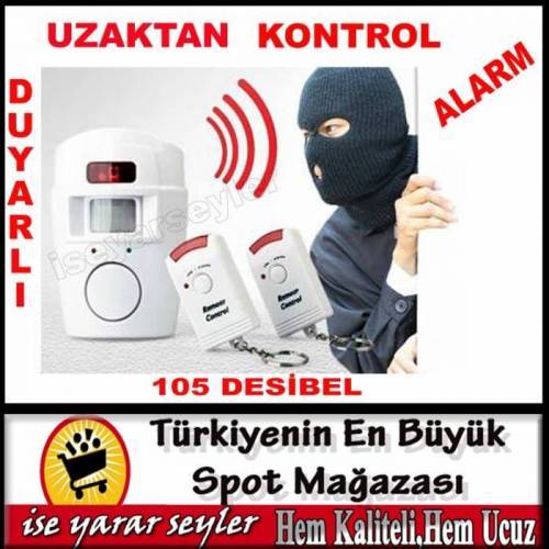 Harekete Duyarlı Uzaktan Kumandalı Sensor Set
