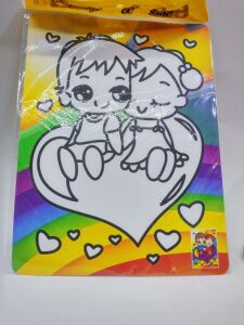 8 ADET RASTGELE KUM BOYAMA RESİMLERİ