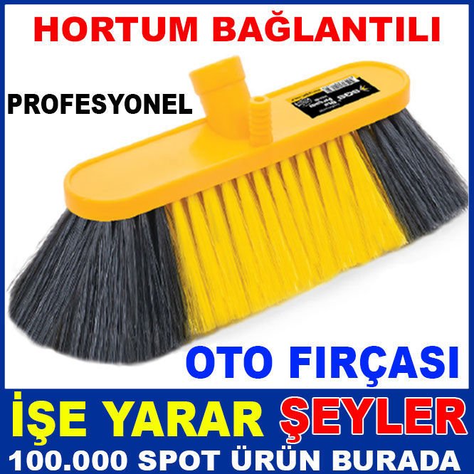 HORTUM BAĞLANTILI YUMUŞAK DOKULU OTO FIRÇASI
