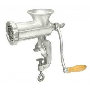 Tuğra Çelik Kollu Et Kıyma Makinesi Pik Döküm Metal Gövde - Manuel ev için kıyma makinesi