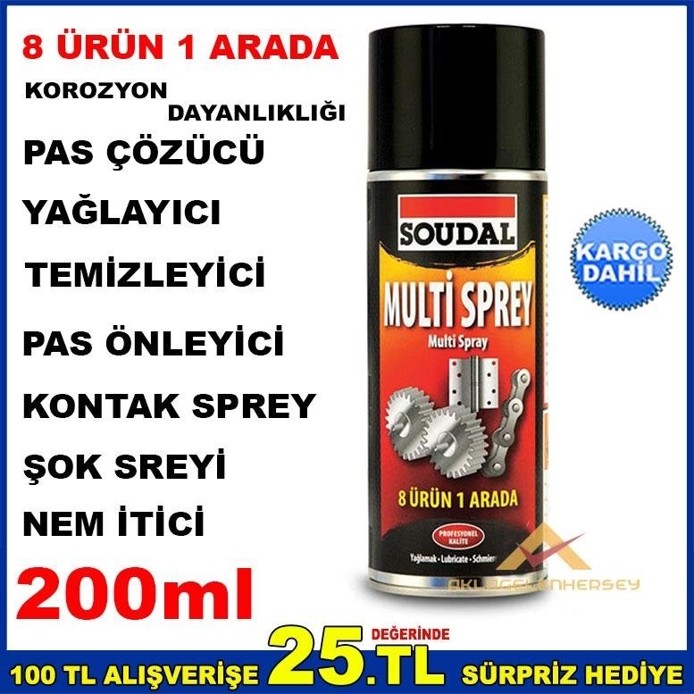 200ml KOROZYON ÖNLEYEN, PAS SÖKEN KONTAK SPREY