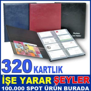 320 KARTLIK PROFESYONEL İŞYERİ OFİS KARTVİZİTLİK
