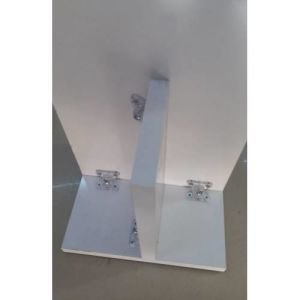 Tam Set Dezenfektan İstasyonu+Dezenfektan Makinesi Dahil Demonte Masaüstü Dezenfektan Standı 47x22cm