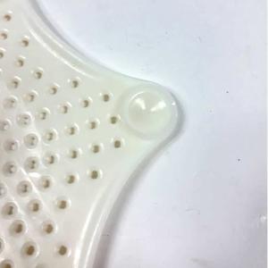 Yıldız Süzgeç Beyaz Vantuzlu Kaymaz Lavabo Küvet Süzgeci