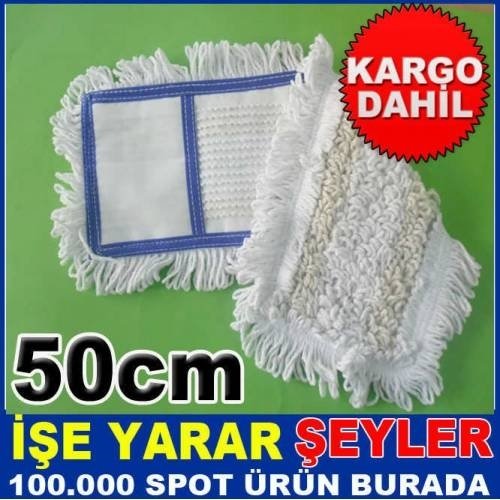 50cm NEMLİ MOPLAR İÇİN UYGUN PASPAS YEDEĞİ KURULAMA MOB