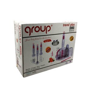Group GR2600 Paslanmaz Çelik Bıçaklı Doğrayıcı Blender Seti Rondo