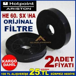 Hotpoint He 60. Sx \Ha Ankastre Davlumbaz Filtresi Ariston He 60. Sx \Ha Aspiratör Karbon Filtre