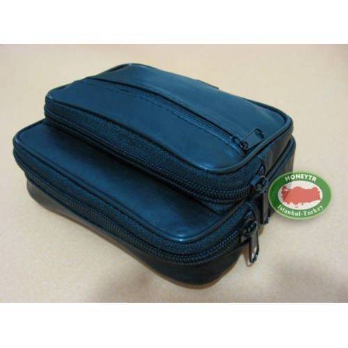 Kemere Takılan %100 Kuzu Derisi Bel Çantası 12x9