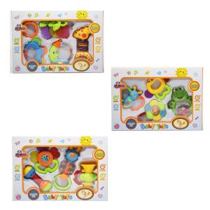 4 Parça Hayvan Figürlü Çıngırak Seti 1 Adet Fiyatıdır