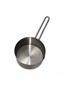 Ultra Yüksek 304  Kalite Paslanmaz Çelik Isınmaz Sap 14 cm Çap Sütlük Kaçerola Yumurta Haşlama