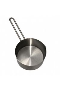 Ultra Yüksek 304  Kalite Paslanmaz Çelik Isınmaz Sap 14 cm Çap Sütlük Kaçerola Yumurta Haşlama