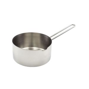 Ultra Yüksek 304  Kalite Paslanmaz Çelik Isınmaz Sap 14 cm Çap Sütlük Kaçerola Yumurta Haşlama