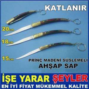 Avcı Çakısı 18cm Balıkçı Çakısı,Süper Kalite Bilenebilir Çelik Ve İnce Tasarım Kılçık Çakı
