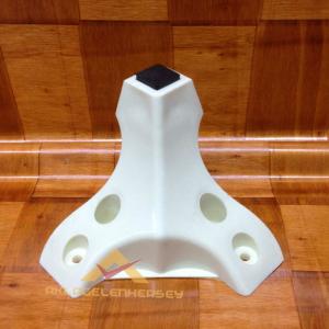 8cm YÜKSEKLİĞİNDE 4adet SAĞLAM DAYANIKLI DOLAP KİTAPLIK ÇEKYAT AYAĞI KREM RENGİ,VİDALARI DAHİL