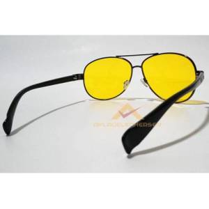 Kılıflı Metal Çerçeve Gece Görüş Sürücü Gözlüğü