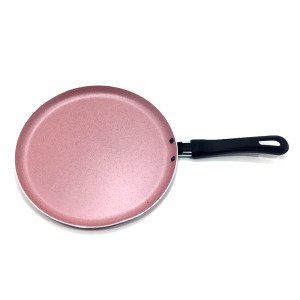 Granit Tava 26 cm Cem Pink Stone Krep ve Gözleme Tavası