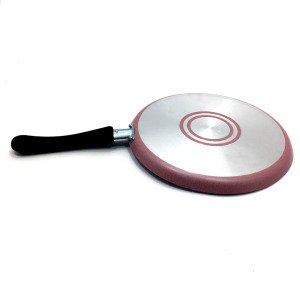 Granit Tava 26 cm Cem Pink Stone Krep ve Gözleme Tavası