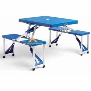 4 Kişi Çanta Şeklinde Portatif Piknik Masası