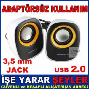 Polygold Pg-08 Multımedıa Pc Hoparlör Usb 2.0