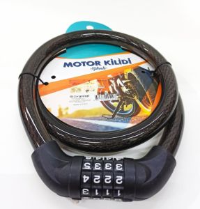 Nerox Şifreli Bisiklet ve Motosiklet Kilidi