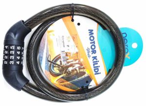 Nerox Şifreli Bisiklet ve Motosiklet Kilidi