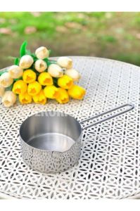 Ultra Yüksek 304  Kalite Paslanmaz Çelik Isınmaz Sap 12 cm Çap Sosluk Yumurta Haşlama