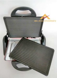 1600W MUPA ÇIKABİLEN TEFLON IZGARA TOST MAKİNASI