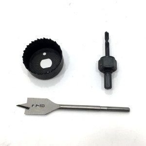 Matkaba Takılan Alçıpan ve Kilit Yuvası Açma Aparatı Panç Seti