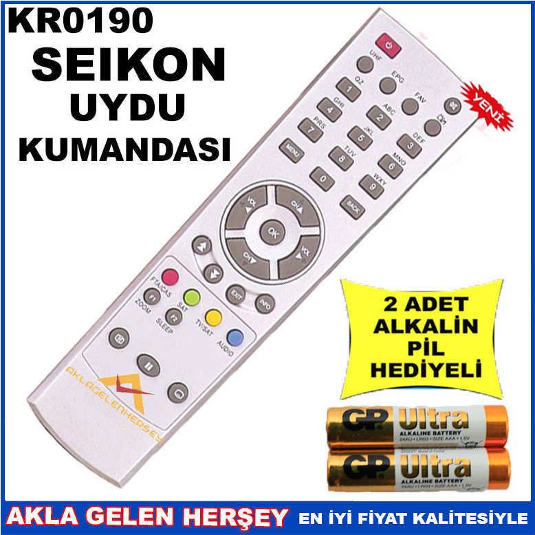 JAMESON UYDU CİHAZI Receiver KUMANDASI KR0190
