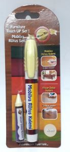 Siyah Renk 1+1 Dolgu Kalemi Hediyeli 1 adet Mobilya Rötuş Kalemi Vodaseal Kalem Mobilyada Sıfır Hata