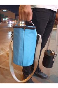 Sağlıklı Sıcak Yemek Termosu izolasyonlu Sadece Çanta Sefertası Çantası Ø20 Y24cm Foodbag Şık Taşıma