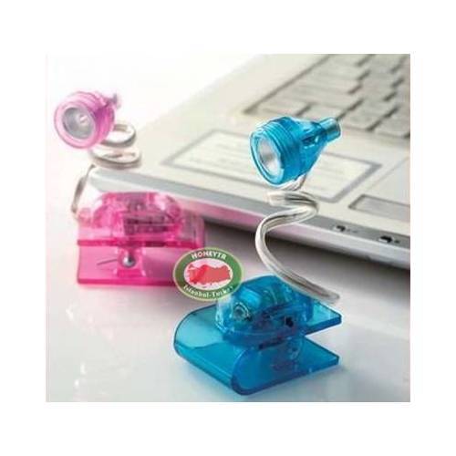 Kıskaçlı Kitap Okuma Ve Led Bilgisayar Lambası