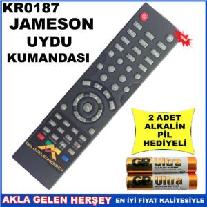 JAMESON UYDU CİHAZI Receiver KUMANDASI KR0187