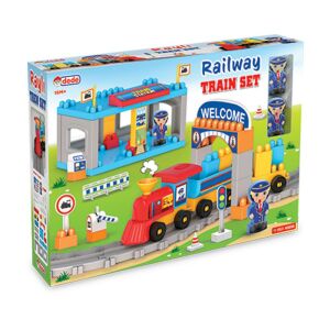03258 Raylı Tren Set 61 Parça
