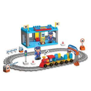 03258 Raylı Tren Set 61 Parça