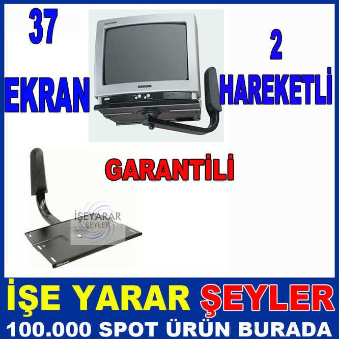 2 HAREKETLİ 37 EKRAN TV SEHPASI ASKI APARATI