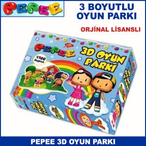 Pepee 3D Oyun Parkı Orjinal Lisanslı Yüzde Yüz Sağlıklı 3 Boyutlu