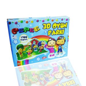Pepee 3D Oyun Parkı Orjinal Lisanslı Yüzde Yüz Sağlıklı 3 Boyutlu