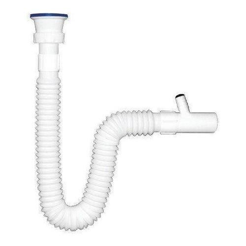 Çamaşır Makina Çıkışlı Körüklü Lavabo Sifonu Paslanmaz Çelik Süzgeçli