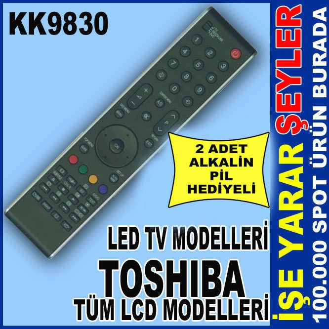 TOSHIBA LCD LED TV ORJİNAL TV KUMANDASI RM-D759
