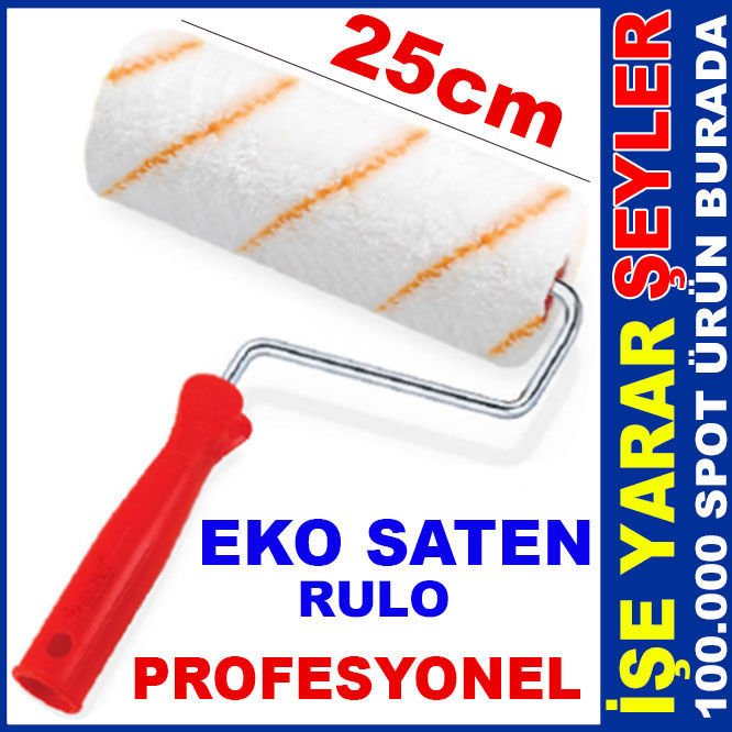 25cm ÇAPINDA PROFESYONEL EKO SATEN BOYA RULOSU