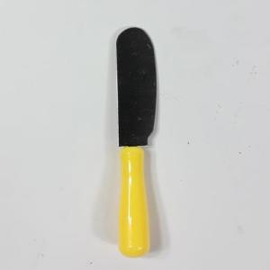 6Lı Rengarenk Saplı Paslanmaz Mini Tereyağ Bıçak Seti