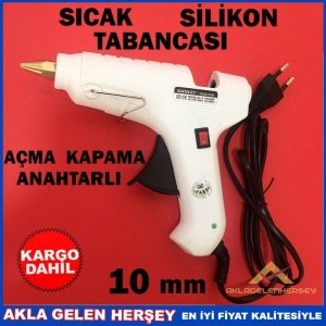 Ücretsiz Kargo AÇMA KAPAMA ANAHTARLI SICAK SİLİKON TABANCASI KD