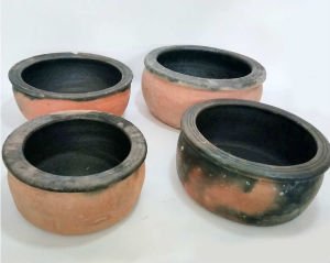 24cm KÜÇÜK BOY KAPAKSIZ FIRINLANMIŞ TOPRAK GÜVEÇ