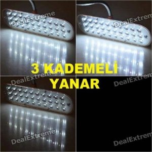 30 LED ŞARJLI HAREKETLİ MASA LAMBASI DOKUNMATİK AÇ-KAPA TUŞLU