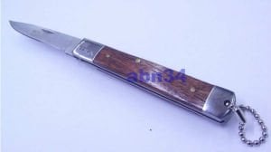 Ahşap saplı 19cm avcı çakısı Made in USA Columbia paslanmaz çelik Avcı,Dağcı Kamp Çakısı Efendi Çakı