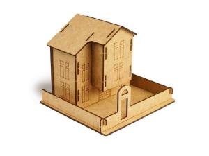 Eğitici ve Öğretici Sökülüp Takılabilen Ahşap Safranbolu Maketi