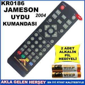 JAMESON UYDU CİHAZI Receiver KUMANDASI KR0186